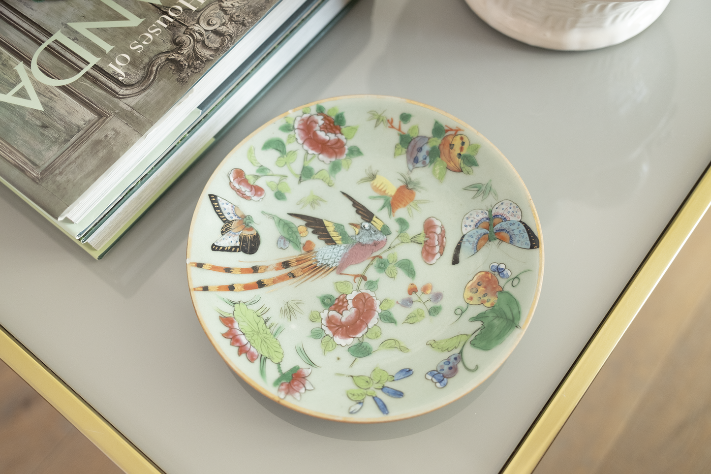 Floral Bird Plate