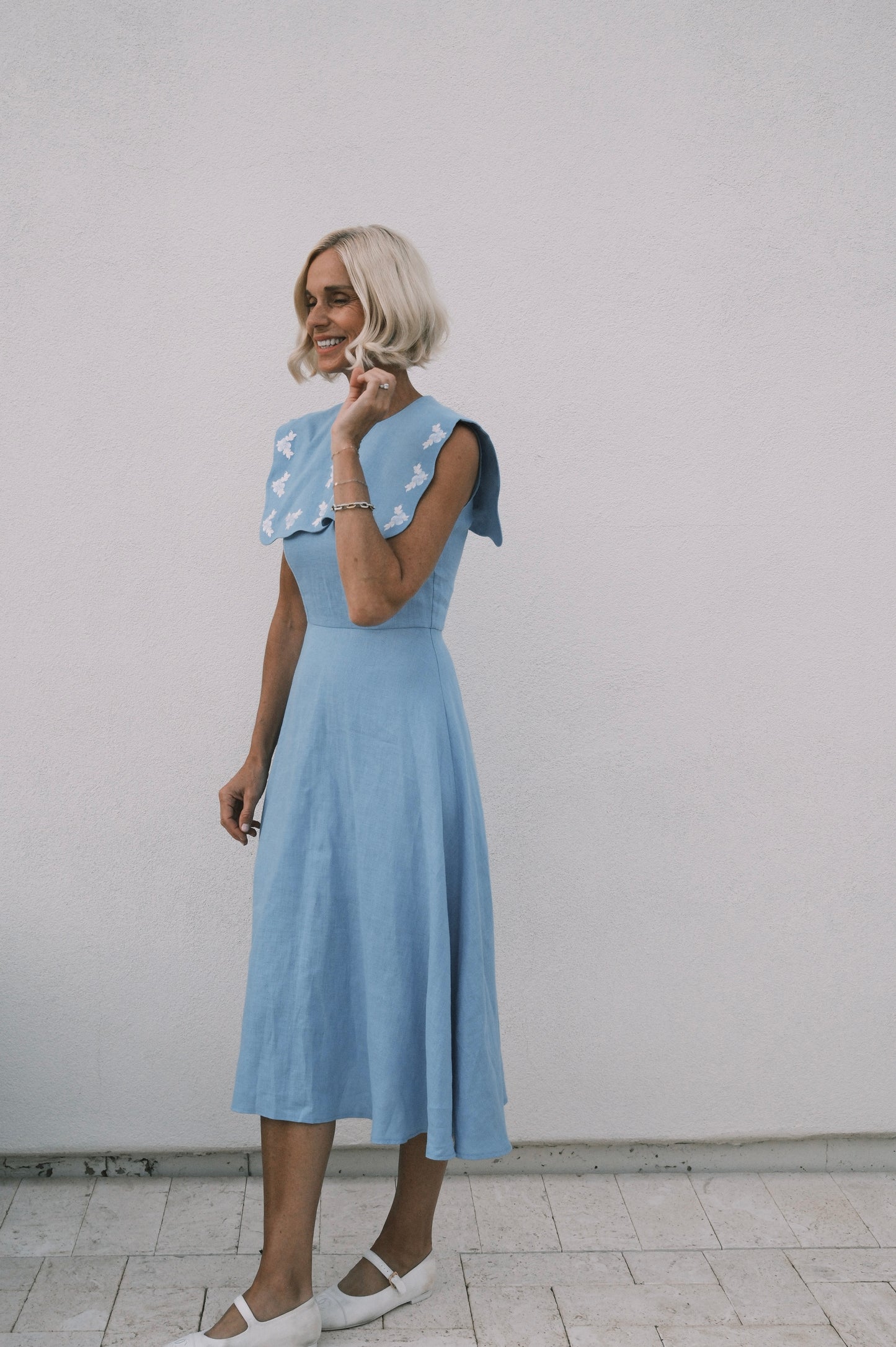 Scallop Dress