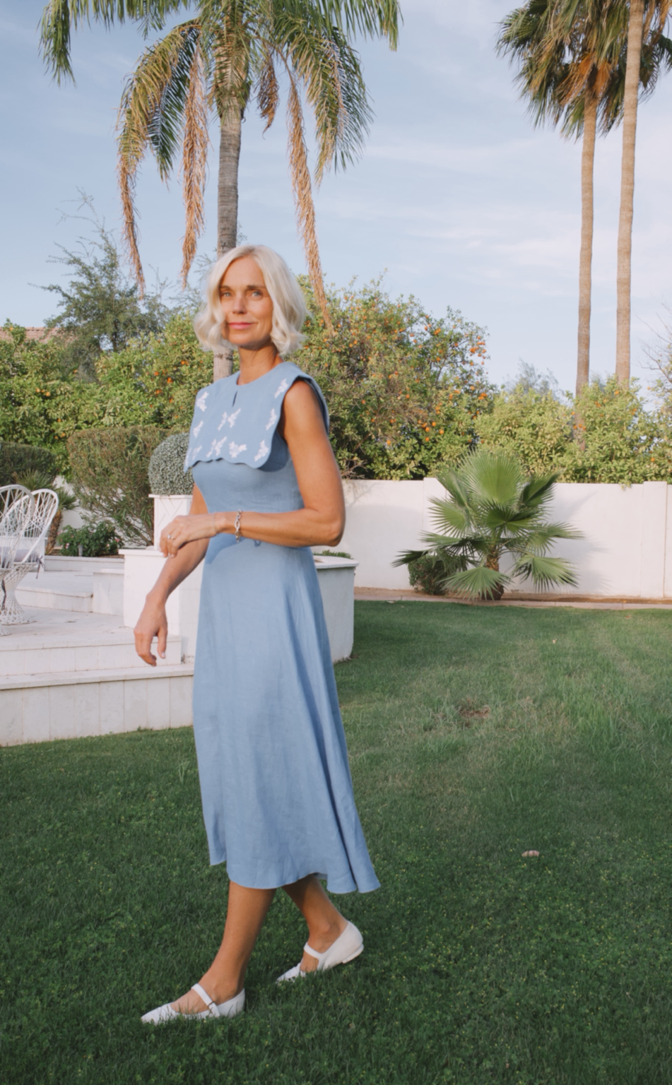Scallop Dress