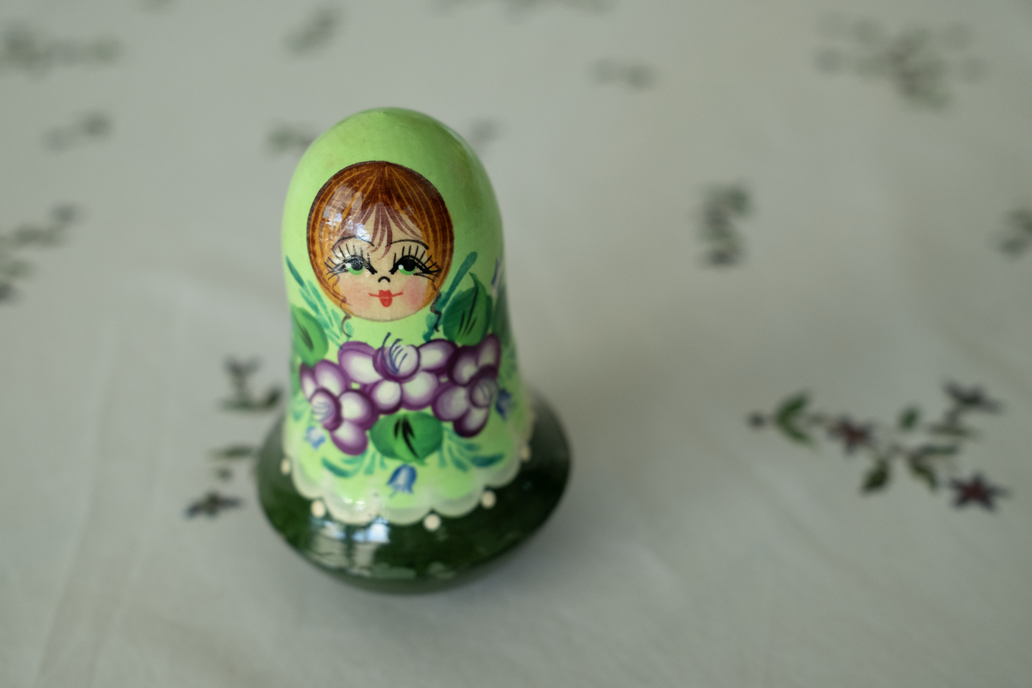 Green Russian Nesting Doll