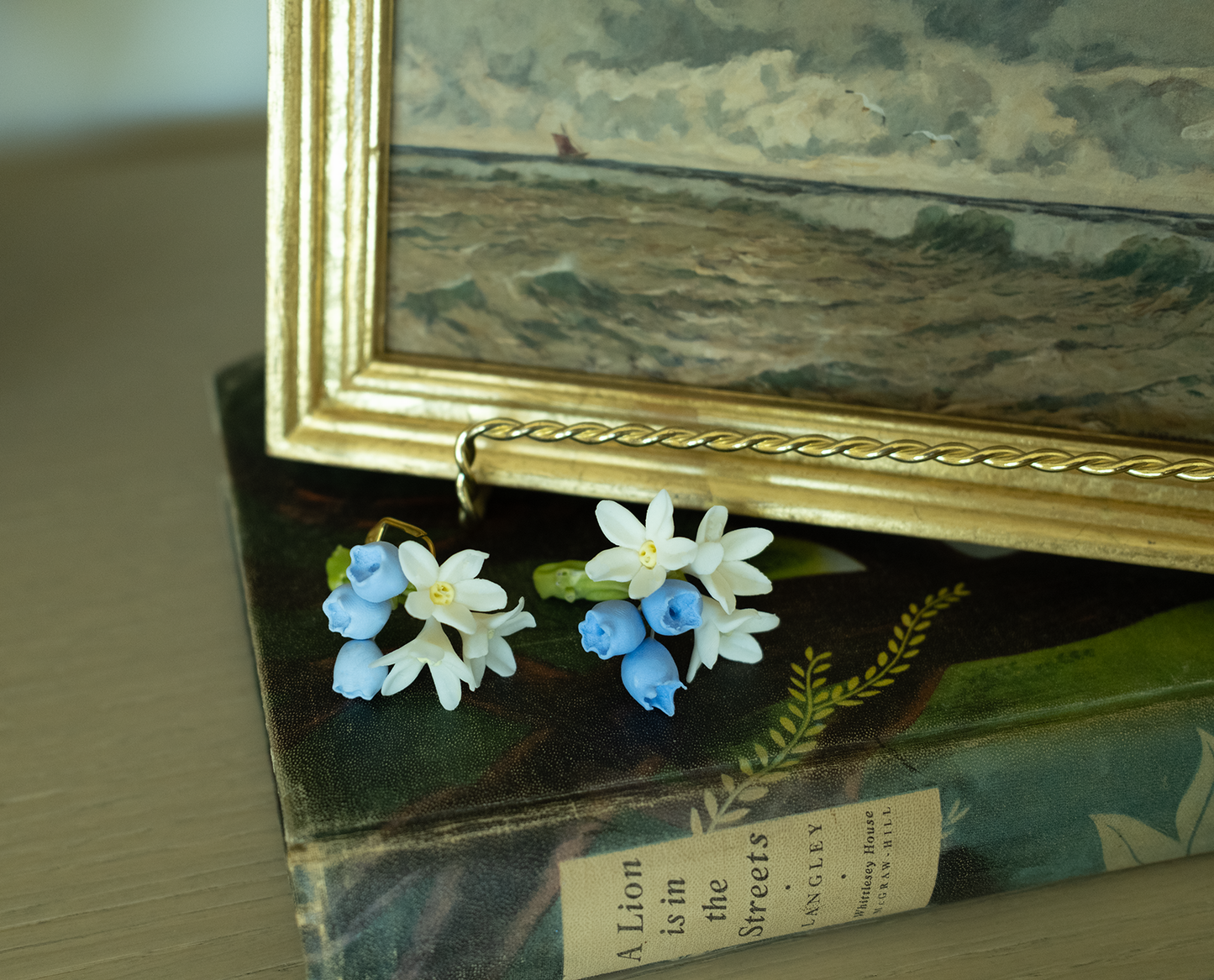 Large Bluebell Earring