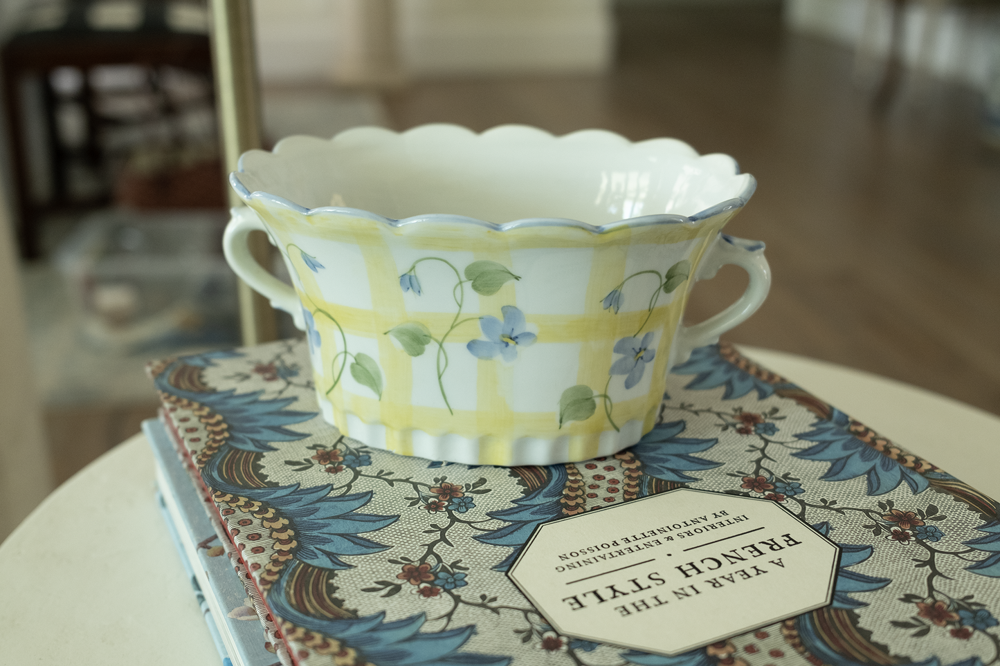 Yellow Basket Dish