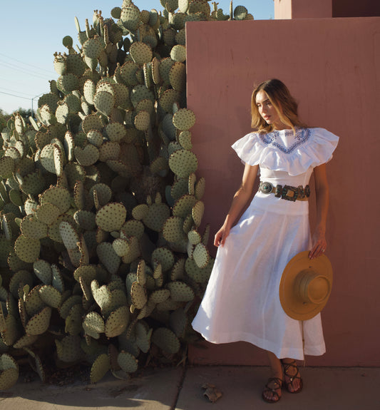White Tulip Dress